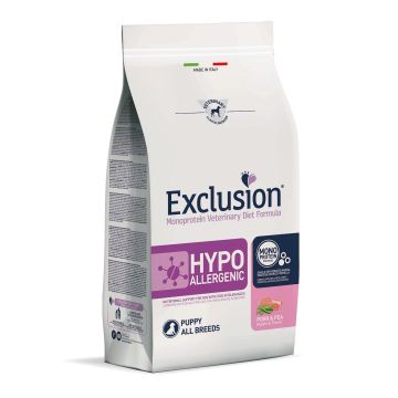 Exclusion Dog VET Puppy All Br Pork 12kg