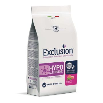 Exclusion Dog VET Adult Small Pork 2kg