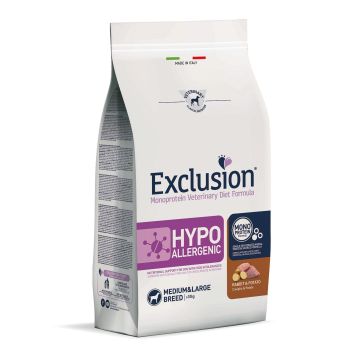 Exclusion Dog VET Adult Med&L Rabbit 2kg