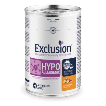 Exclusion Dog VET Adu. All Br. Duck 400g