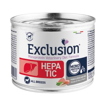 Exclusion Dog VET HEPATIC Adult 200g