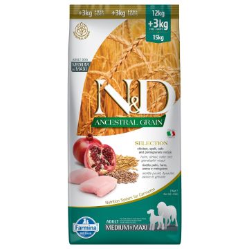 Farmina Dog Adult Med/Max Huhn Sel. 15kg