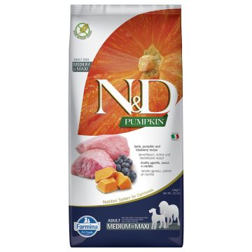 Farmina Dog Adult Med/Max Lamm&Kürb 12kg