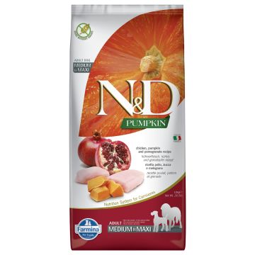 Farmina Dog Adult Med/Max Huhn&Kürb 12kg