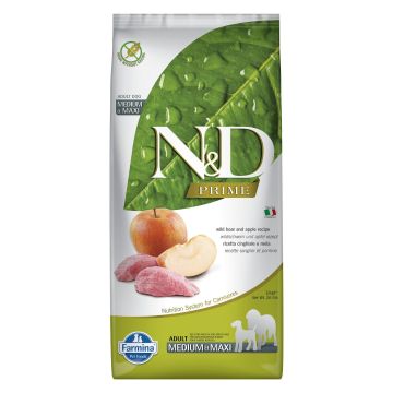 Farmina Dog Ad Med/Max Wildschw&Apf 12kg