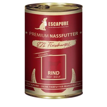Escapure Rinder Gulasch Dose 400g