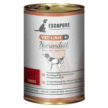 Escapure VET-Nierendiät Rind 400g