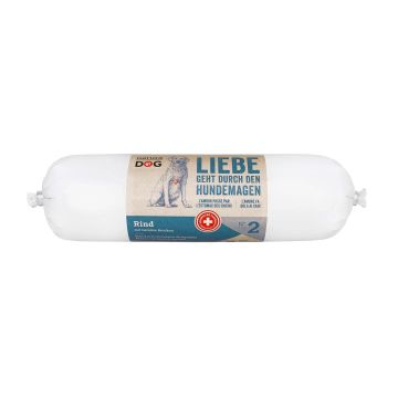 naturaDog Rind mit Gemüse Brocken 400g