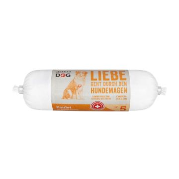 naturaDog Poulet mit Gemüse Brocken 200g