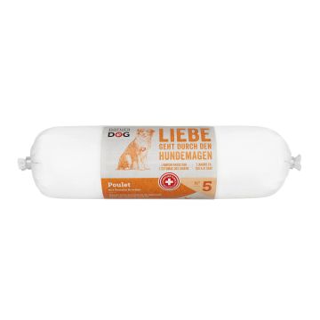 naturaDog Poulet mit Gemüse Brocken 400g