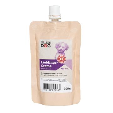 naturaDog Lieblingscreme Lachs 100g