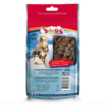 SwissDog Snack Wild Fisch 200g