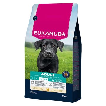 Eukanuba Adult Chicken Large&XL 15kg