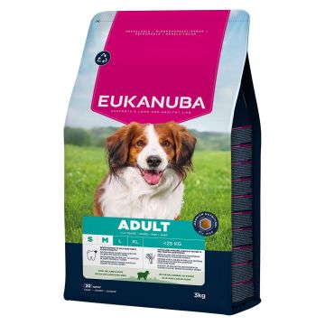 Eukanuba Adult Lamb&Rice Small/Med 3kg