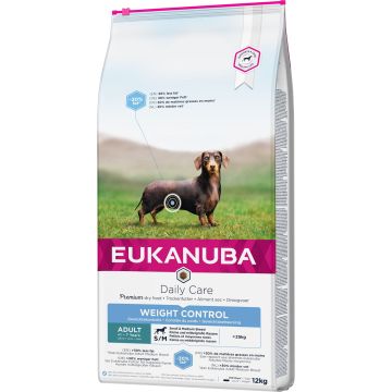 Eukanuba Weight Control Chicken S/M 12kg