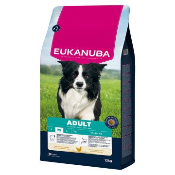 Eukanuba Adult Chicken Medium 12kg