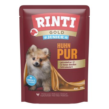 Rinti Gold Mini Junior Huhn pur 100g