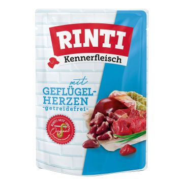 Rinti Kennerfleisch Geflügelherzen 400g