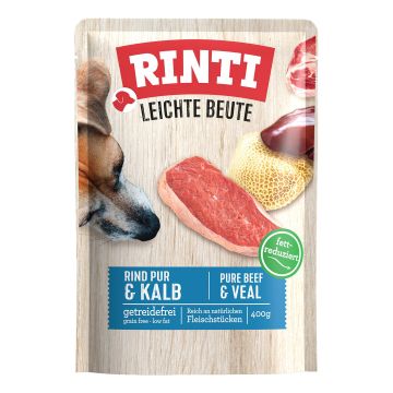 Rinti Leichte Beute Rind Pur + Kalb 400g