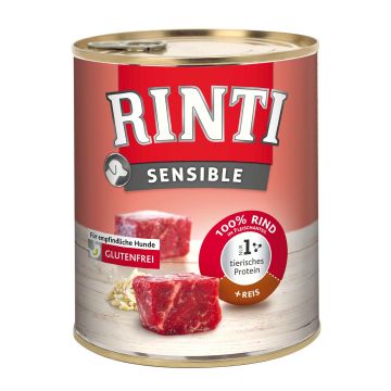 Rinti Sensible Rind & Reis 800g