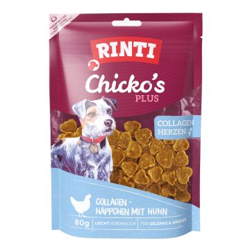 Rinti Chickos Plus Collagen Hearts 80g