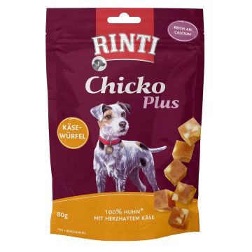 Rinti Chicko PLUS Käsewürfel 80g