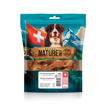 NatureOnly Schweineohrenstreifen 320g