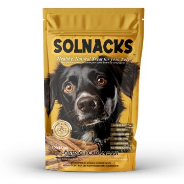 Solnacks Dog Ostrich Cabanossi 100g