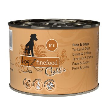 dogz finefood No.08 Truthahn&Ziege 200g