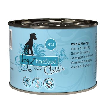 dogz finefood No.12 Wild&Hering 200g