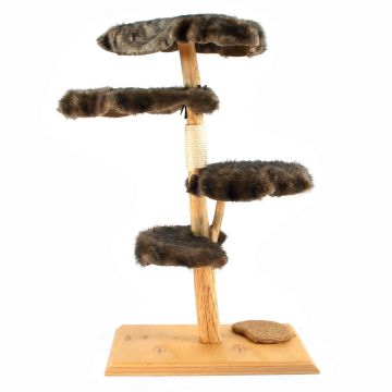 Pet Couture Kratzbaum mit 4 Liegeflächen