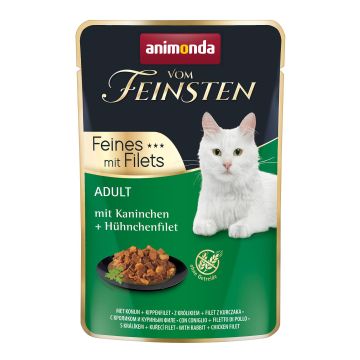 Vom Feinsten Kaninchen+Hühnchenfilet 85g