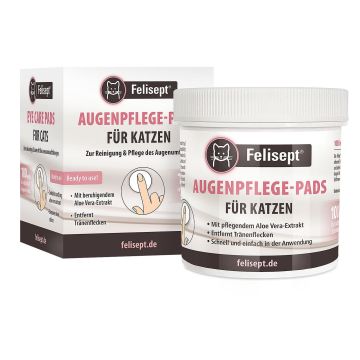 Felisept Augenpflege-Pads Katzen 100Stk.