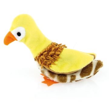 Katzenspielzeug Raschelducky, gelb