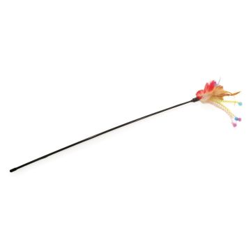 swisspet Federwedel m/Softbällen L=40cm