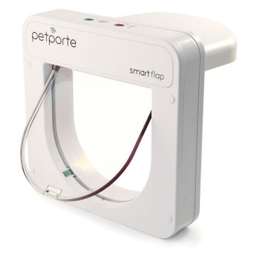 Katzentüre PetPorte Smart Flap weiss