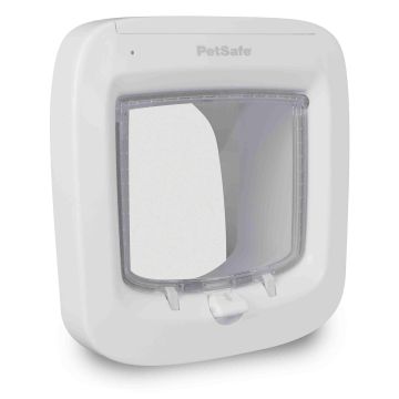 PetSafe Katzentüre Microchip weiss