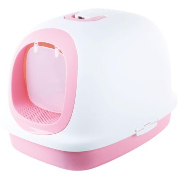 Katzentoilette Makon rosa 62x46x44cm