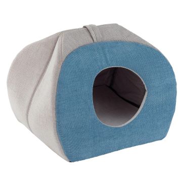 Katzenhöhle Tulip medium blau