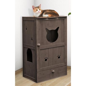 swisspet Katzenhaus Aline 53x46x90cm
