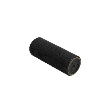Säule D=12cm/H=40cm sw Seil aus Papier