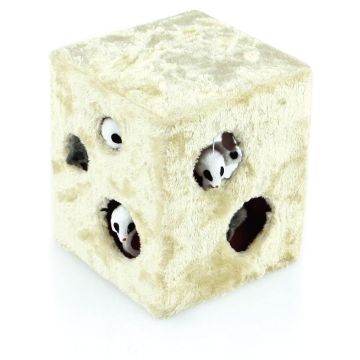 swisspet Katze & Play Spielwürfel beige