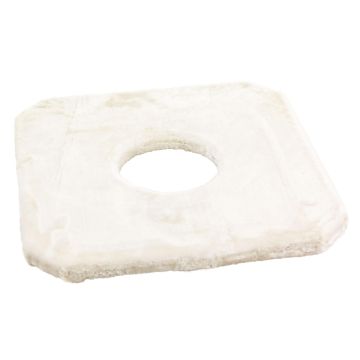 Lochpodest gross, 48x48x3cm, weiss