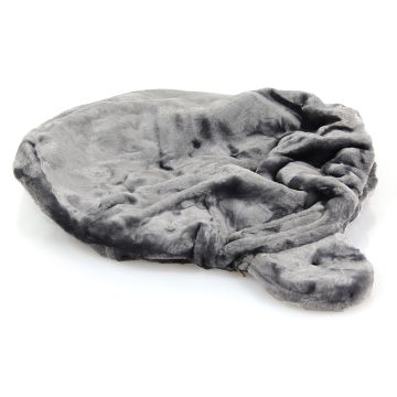 Schlafmulde tief 42x42x20cm grau