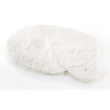 Schlafmulde tief 42x42x20cm weiss