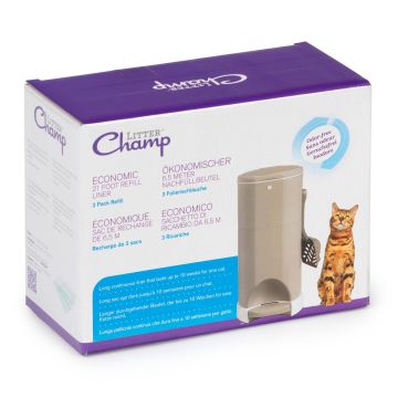 Nachfüllbeutel zu Litter Champ 3er Pack