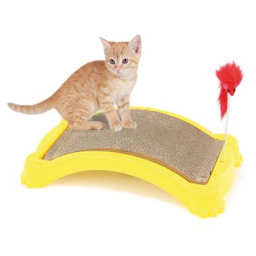 swisspet Kratzbogen mit Maus & Catnip
