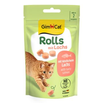 GimCat Rolls mit Lachs 40g