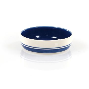 Katzennapf keramik, blau/grau, D=13.5cm