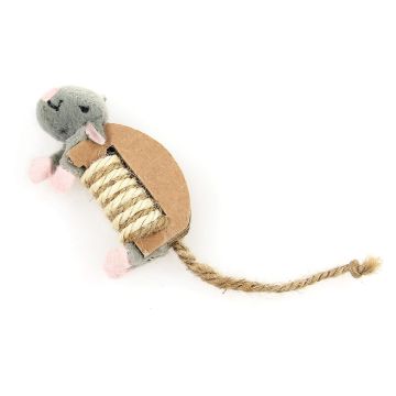 swisspet Katzensp. Maus L=9.5cm grau